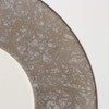 Narumi 51356-5665 Plate, Japanese Paper (Platinum), 9.4 inches (24 cm),