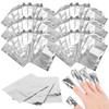 500Pcs Foil Nail Wraps, Gel Remover Wraps with Lint-Free Cotton