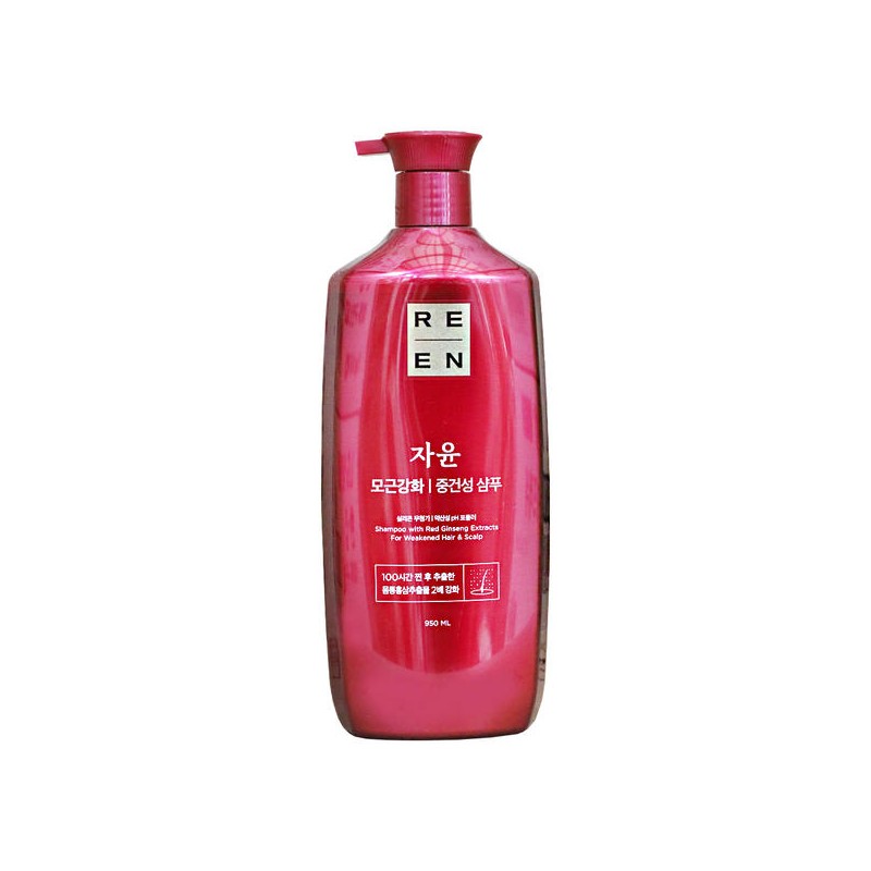 LG 엘지 리엔 자윤 모근강화 중건성 샴푸 950ml 1개 헤어