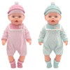 14-16 Inch Doll Clothes Dress and Accessories with Hat Socks