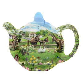 The Leonardo Collection Macneil Studios Donkey Tea Bag Tidy | Tea Bag Dish For Used Tea Bags | Teabag Dish With Modern Design | Trinket Dish For All Homes or Offices