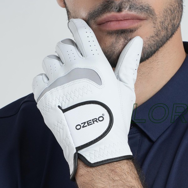 OZERO Golf Glove Left Hand: Flexible and Grip Sheepskin with
