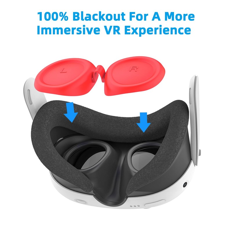 Relohas Deluxe VR Accessories for Meta Quest 3, Safe 2