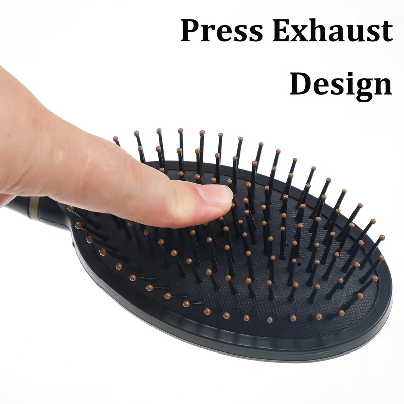 6 Piece Hair Brush Set, Massage Combs Multiple Styles Brush