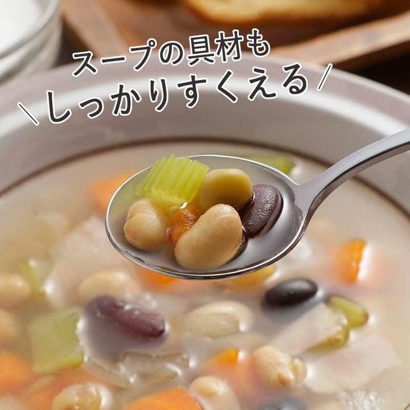 Shimomura Kihan Tsubame Sanjo 40249 Tsubame Soup Spoon, Set of