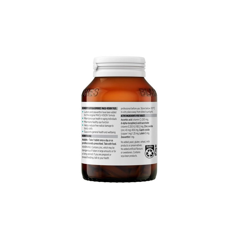 Blackmores Macu-Vision Plus 120 Tablets