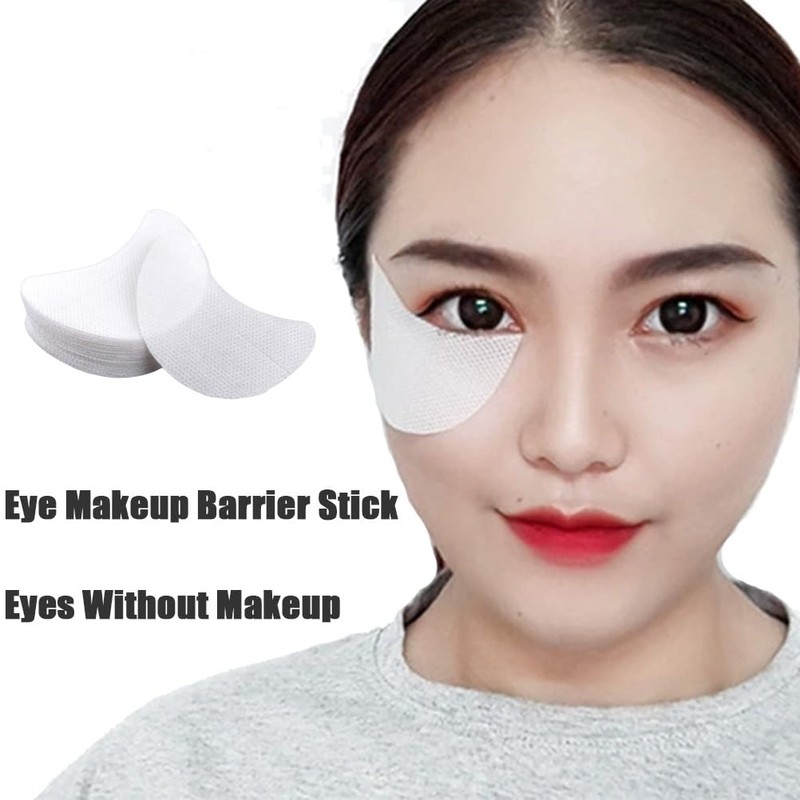 LJFEA Eyeshadow Protector Pads, Pack of 100 Eyeshadow Shields, Patches,