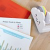 Rumyve Desktop Tape Machine,Tape Dispenser Rainbow Shape,Creative Cloud Tape Machine