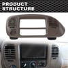 ANDPLAY Center Dash Panel Bezel Compatible with 2000-2003 Ford F150/2000