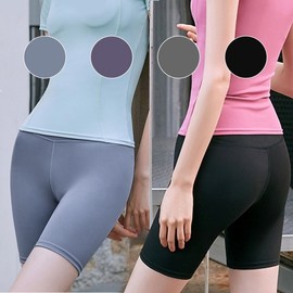 Slay Mid-Thigh Yoga & Pilates Leggings SD-220460 Blue Grey/XXL