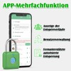 Anweller Smart Fingerprint Padlock Bluetooth Gym, Office, Home, Garden -