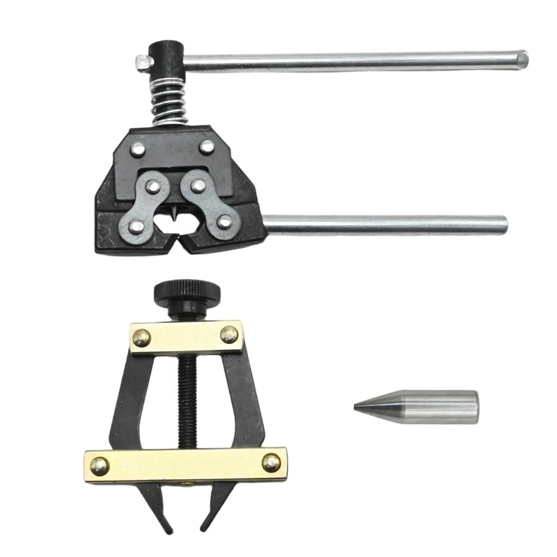 DUZFOREI Roller Chain Tool Kit, Roller Chain Holder, Suitable for