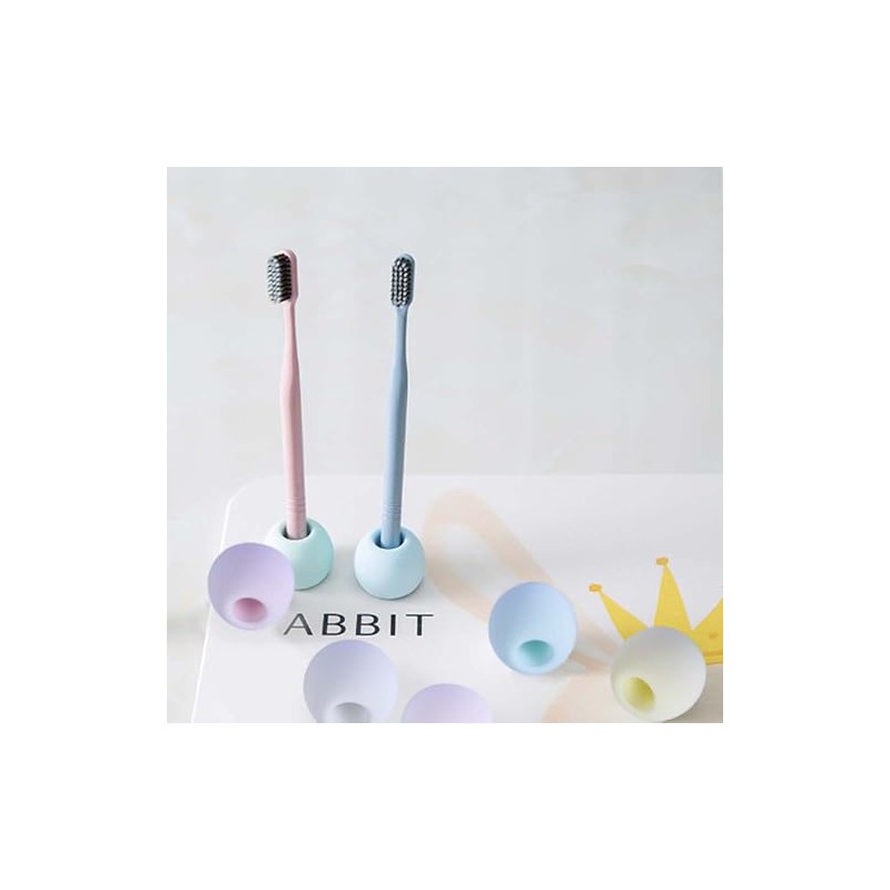 eZAKKA eZAKKA 4pcs Diatomite Tooth Brush Holder for Bathroom Toothpaste