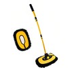MVEQRRN Upgrade Car Wash Brush Mop with Long Handle,Microfiber Mitt