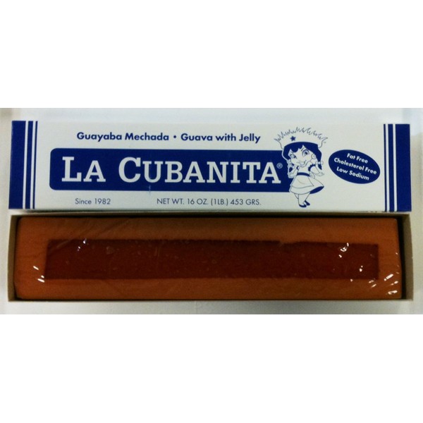 La Cubanita Guayaba Mechada, Guava with Jelly 16oz (1 box)