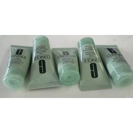 Clinique 5 x Clinique 7 Day Scrub Cream Rinse-Off Formula 1 oz /30mL each Travel Size NEW