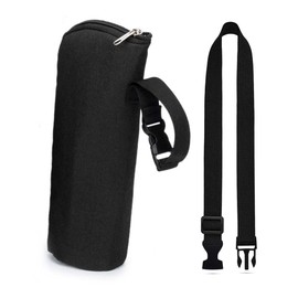 Futakuchi Water Bottle Cover, 16.9 fl oz (500 ml), Plastic Bottle Holder, 11.8 fl oz (350 ml), Insulated, Baby Bottle, Thermal Bag, Pet Bottle Cover, Handbag, Crossbody Hanging, Shoulder Strap, Water