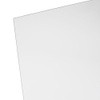 Optix Clear Acrylic Plastic Sheet - 1/4" - 18" x
