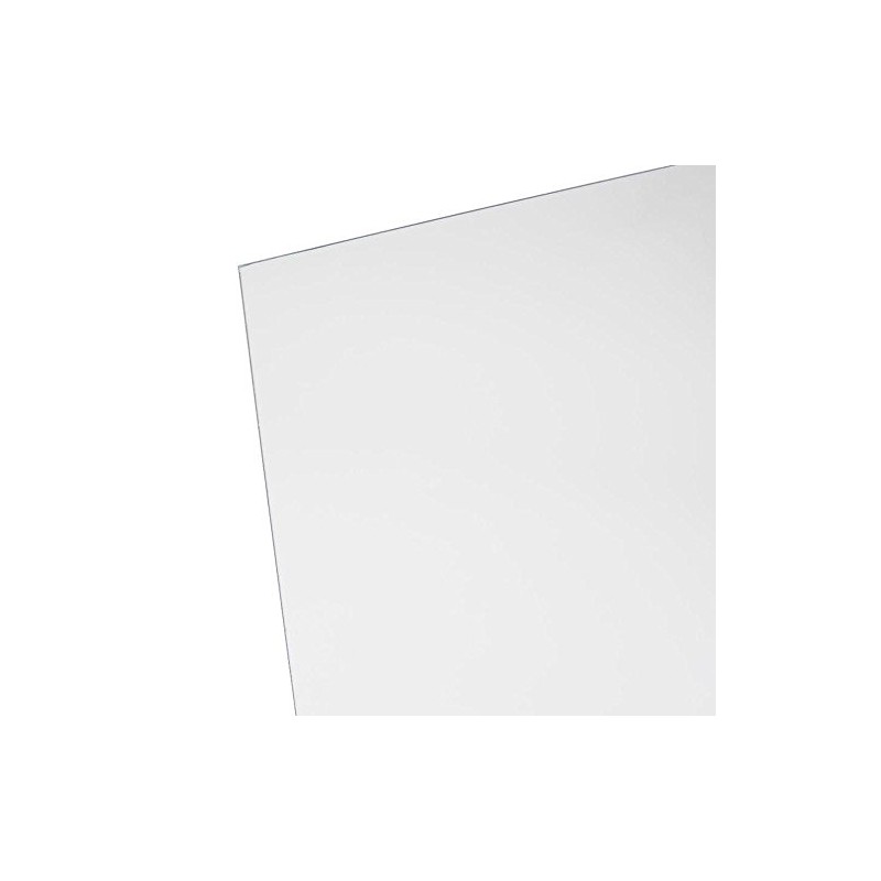 Optix Clear Acrylic Plastic Sheet - 1/4" - 18" x