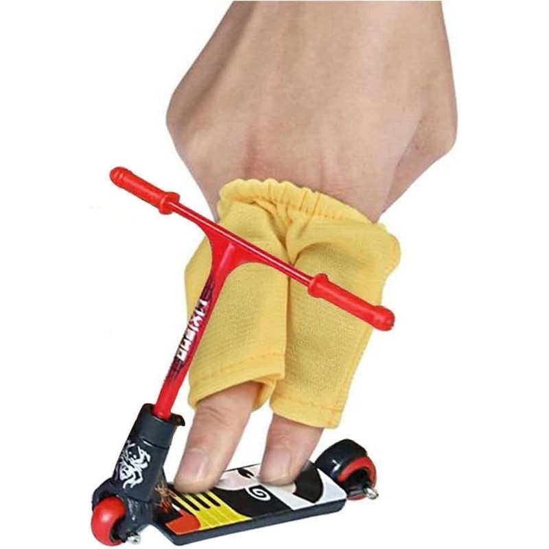 1Pc Red Finger Scooter Mini Finger Scooter Two Wheel Scooter