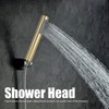 G1/2 Round HandHeld Shower Head Copper Shower Sprayer for Bathroom