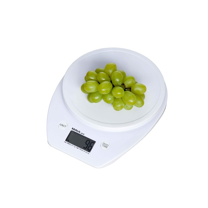 Maul 1646002 Letter Scales Goal, Load Rating: 5,000 g, White