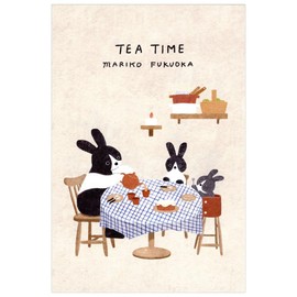 Kemonesha Postcards TEA TIME 25-561