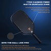 T700 Carbon Fiber Pickleball Paddles, Pickleball Set 16mm Pickle Ball