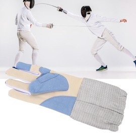 Vbestlife Guante de Esgrima Acolchado con Sable, para Diestros, Tejido de Punto Duradero, Antideslizante, Talla XS