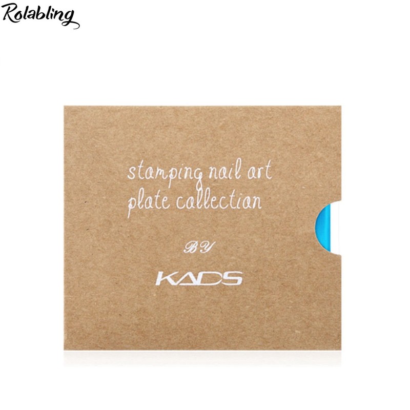 Rolabling Nail Stamping Plate Nature Landscape Cute Stamp Plate for