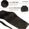 Lacer Extensiones Cabello Humano 70gr 14in #1b (negro Natural)