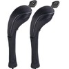 Andux Long Neck Golf Hybrid Club Head Covers with Dial