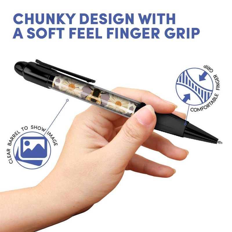 Destination Vinyl ltd 4 x Matching Ballpoint Pens - Art