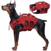 Kuoser Dog Life Jacket High Flotation, Reflective Dogs Life Vest