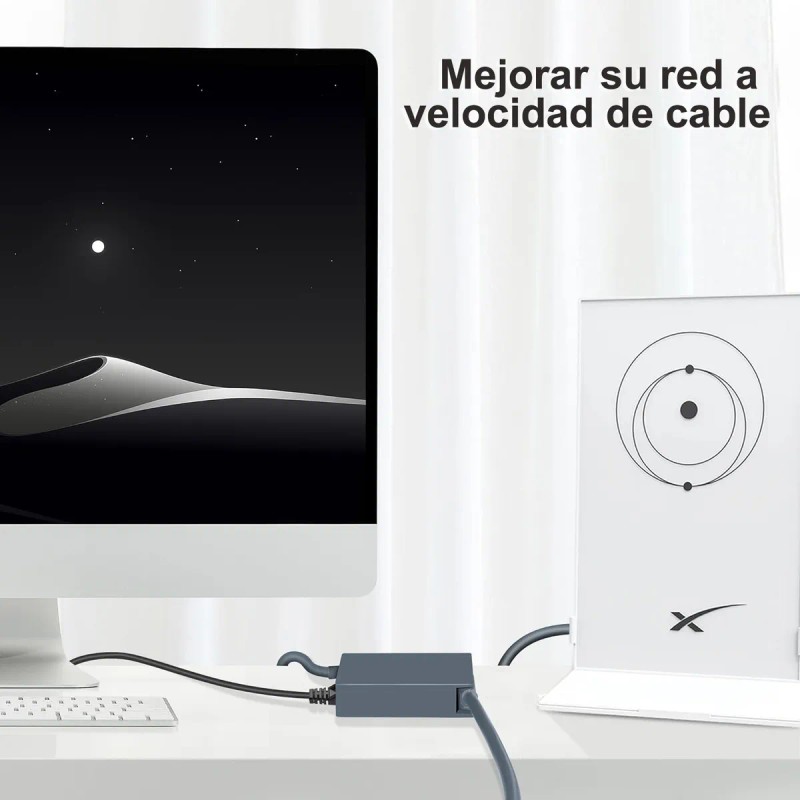 Starlink Adaptador Ethernet Red Satelital Para V2 Gen 2