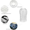 4PCS Gutter Downspout Guard, New Round Head Aluminum Down Pipe