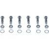 TRUSCO TGP3200BN 3-Prong Gear Puller Bolts and Nuts (Set of 6) 7.9 inches (200 mm)