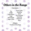 Lilac Purple Polka Dots Herbal Tea Storage Canister - Spotty