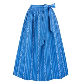 Stockerpoint Women's Schürze SC-195 Dirndlschürzen, Blue (Royale), 4