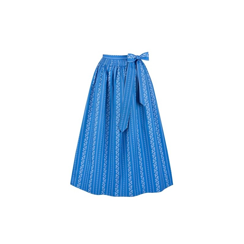 Stockerpoint Women's Schürze SC-195 Dirndlschürzen, Blue (Royale), 4