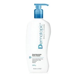 Crema Humectante Uso Facial Corporal Dermatopic 500 Emoliente Tratamiento Piel Reseca Áspera Descamación Picazón Contiene Aceite Almendras Olivo