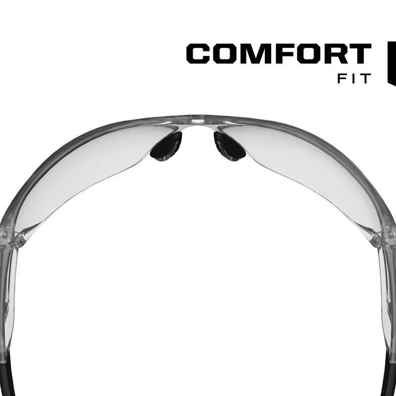 Mechanix Wear Vision Type-N (One Size Fits All, Clear-Black/Clear)