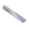 TECKWRAP Holographic Mosaic Rainbow Chrome Vinyl 1ft x 5ft, Square
