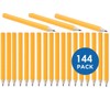 1InTheOffice Golf Pencils Bulk, Yellow Barrel HB Lead #2 4