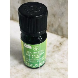 Pure b.pure Tea Tree Oil.0.33 Fl Oz:10 Ml. Ideal for Blemished Skin.
