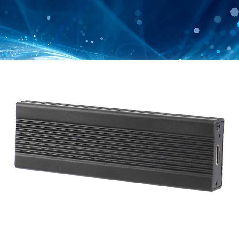 SATA M.2 Enclosure USB3.1 10Gbps Ultrathin Aluminium Alloy Plug and