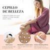 2pcs Cepillo Corporal para Masaje, Exfoliante de Baño de Cerdas,