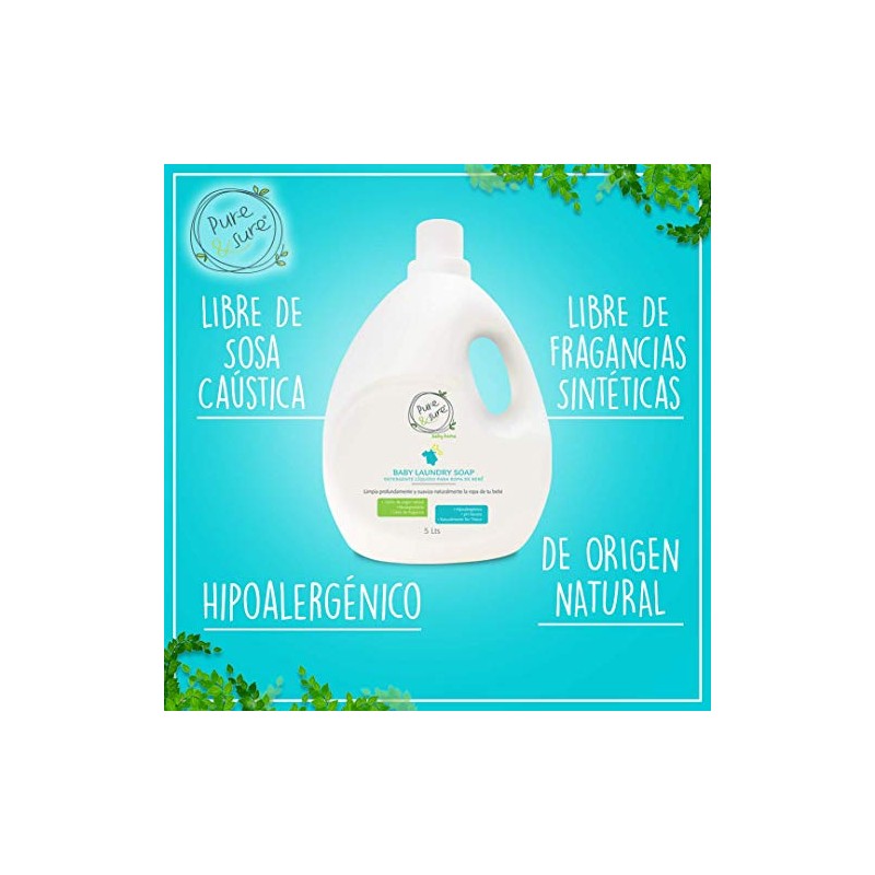 Pure & Sure® Laundry Soap/Detergente 5 lt