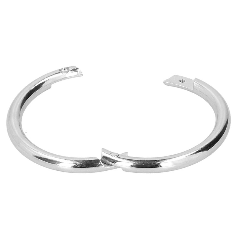 2PCS Carbon Steel Bull Cattle Cow Nose Ring Farm Animal