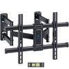 PERLESMITH Corner TV Wall Mount Full Motion, Corner TV Bracket